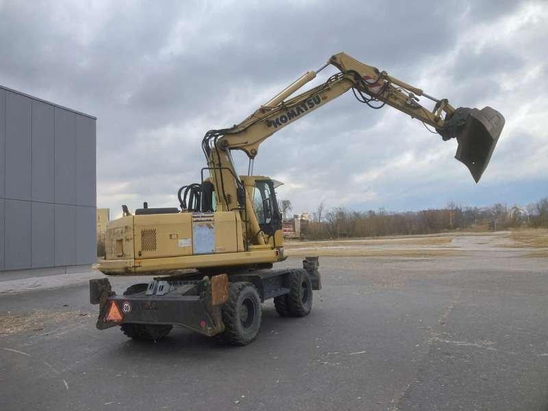 Komatsu PW160-7K - Escavadeira de rodas: foto 2 Komatsu PW160-7K - Escavadeira de rodas: foto 2