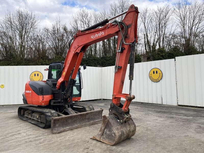 Escavadora de rastos Kubota KX080-4A: foto 8