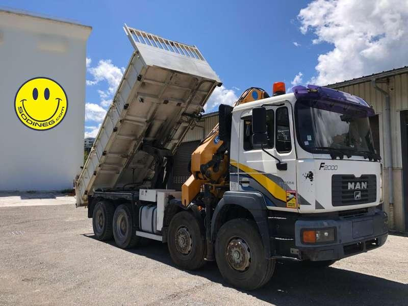 MAN GRUE F2000 - Camião basculante: foto 1 MAN GRUE F2000 - Camião basculante: foto 1