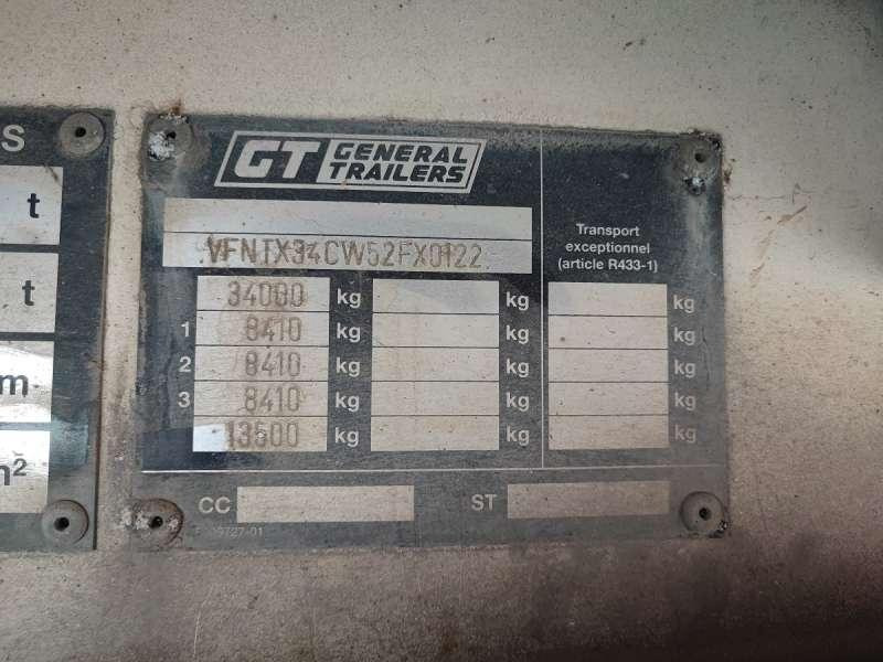 Semi-reboque de lona Trailor TAUTLINER 3 ESSIEUX: foto 14 Semi-reboque de lona Trailor TAUTLINER 3 ESSIEUX: foto 14