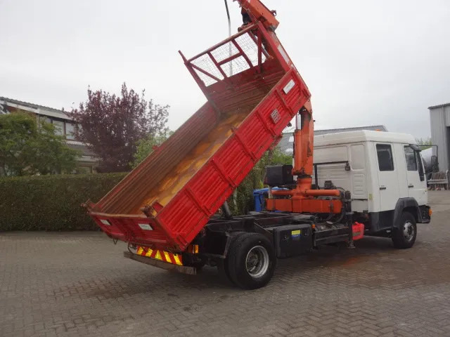 MAN 12.224 DC,8,5 TON ATLAS KRAAN,KIPPER,MANUAL POMP - Camião basculante, Camião grua: foto 2 MAN 12.224 DC,8,5 TON ATLAS KRAAN,KIPPER,MANUAL POMP - Camião basculante, Camião grua: foto 2