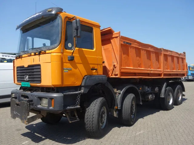 MAN 35-464 8x8 meiller kipper manual diesel pomp - Camião basculante: foto 1 MAN 35-464 8x8 meiller kipper manual diesel pomp - Camião basculante: foto 1