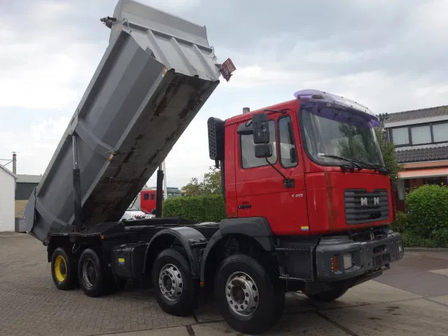 MAN FE 410 8x4 kipper,manual feulpomp,steel kipper - Camião basculante: foto 2 MAN FE 410 8x4 kipper,manual feulpomp,steel kipper - Camião basculante: foto 2