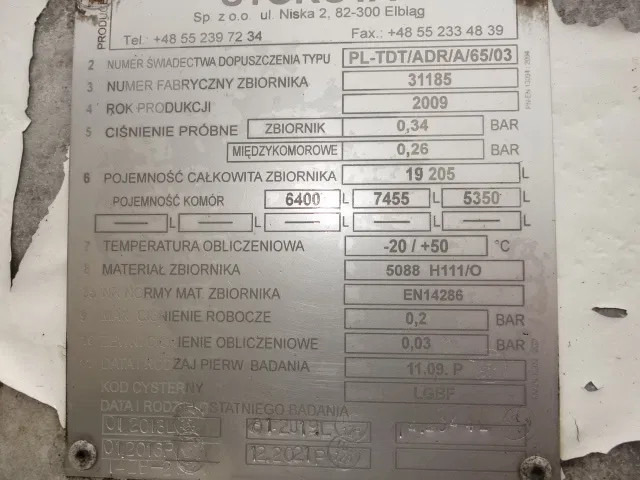 Scania R380 6X2 19200 LITER TANK,MANUAL GEARBOX - Camião cisterna: foto 5 Scania R380 6X2 19200 LITER TANK,MANUAL GEARBOX - Camião cisterna: foto 5