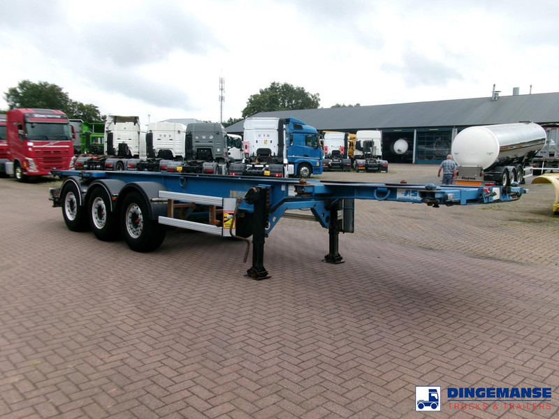 ASCA 3-axle container trailer 20-30 ft + ADR - Semi-reboque transportador de contêineres/ Caixa móvel: foto 2 ASCA 3-axle container trailer 20-30 ft + ADR - Semi-reboque transportador de contêineres/ Caixa móvel: foto 2