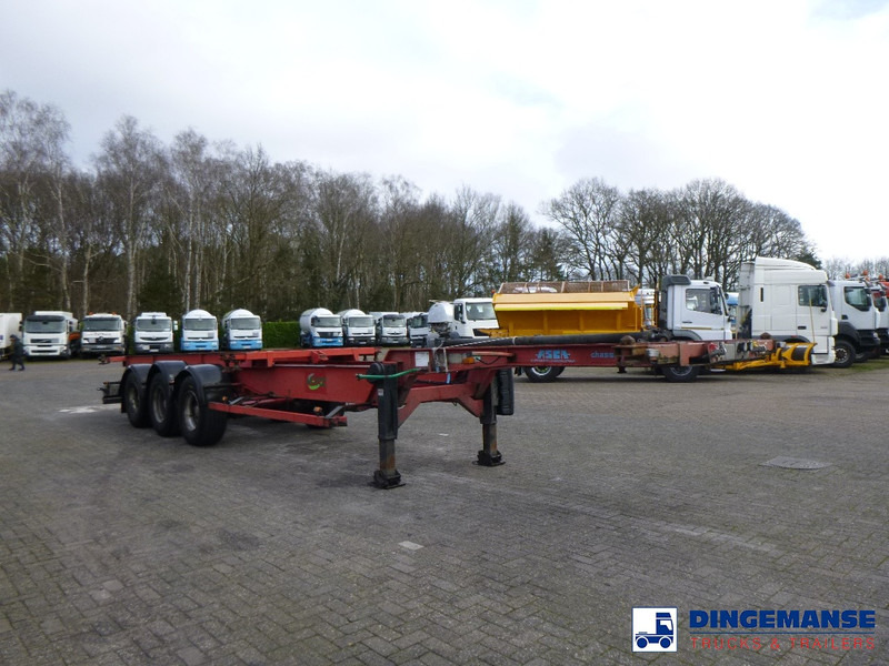 ASCA 3-axle container trailer - Semi-reboque transportador de contêineres/ Caixa móvel: foto 2 ASCA 3-axle container trailer - Semi-reboque transportador de contêineres/ Caixa móvel: foto 2