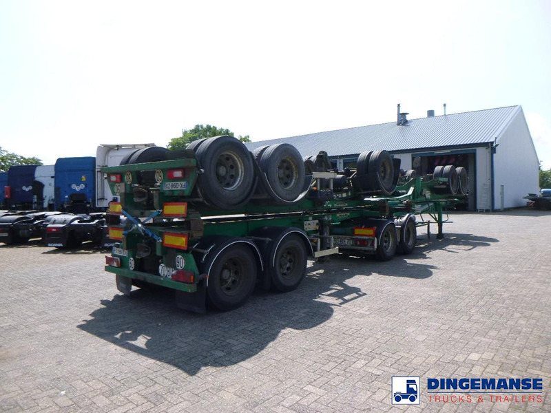 ASCA Stack 4 x container trailer + dolly 20-30-40-45 ft - Semi-reboque transportador de contêineres/ Caixa móvel: foto 4 ASCA Stack 4 x container trailer + dolly 20-30-40-45 ft - Semi-reboque transportador de contêineres/ Caixa móvel: foto 4