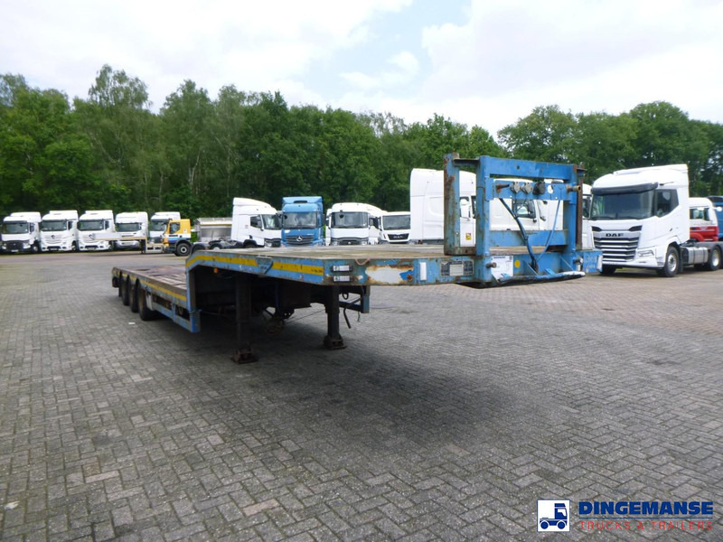 Broshuis 3-axle semi-lowbed trailer 45 t / extendable - Semi-reboque baixa: foto 2 Broshuis 3-axle semi-lowbed trailer 45 t / extendable - Semi-reboque baixa: foto 2