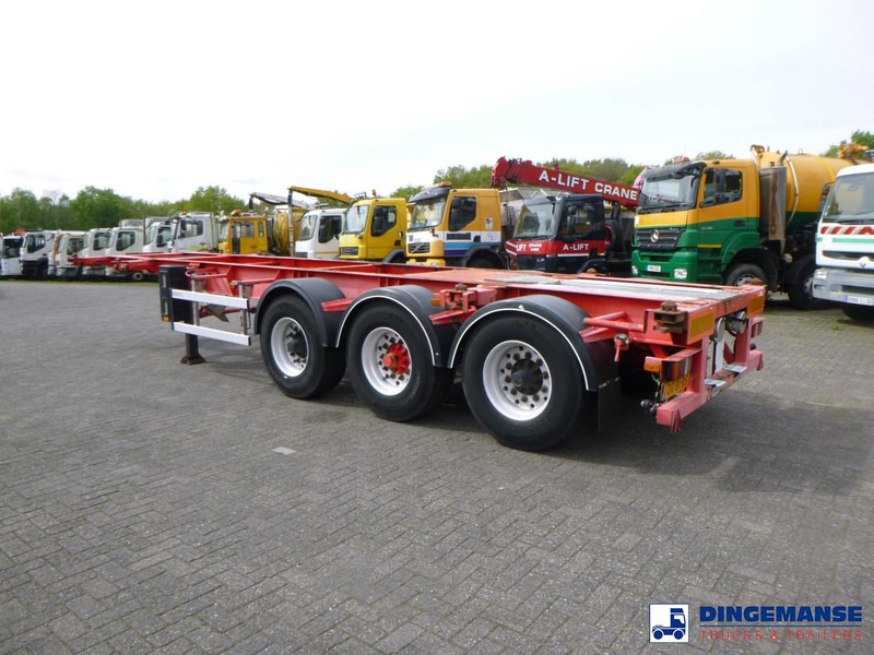 Burg 3-axle container chassis 20-30 ft - Semi-reboque transportador de contêineres/ Caixa móvel: foto 3 Burg 3-axle container chassis 20-30 ft - Semi-reboque transportador de contêineres/ Caixa móvel: foto 3