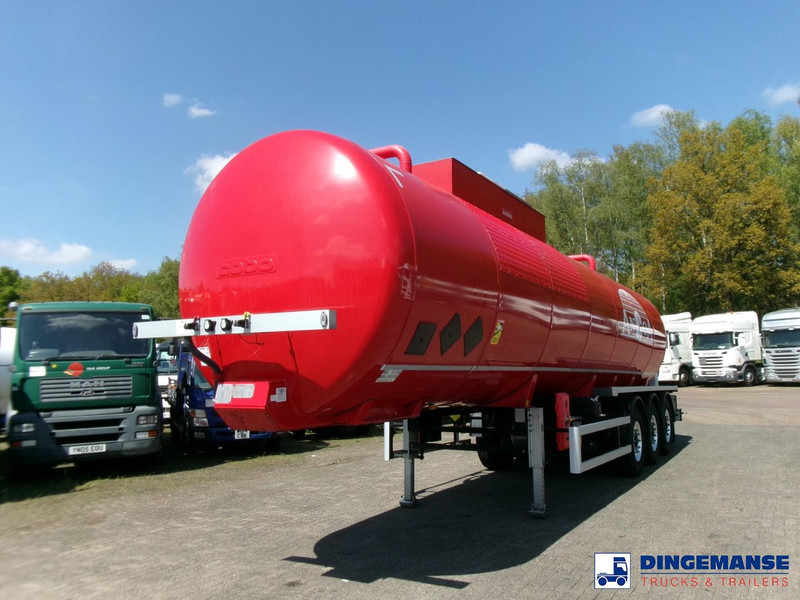 COBO Bitumen tank inox 34 m3 / 1 comp - Semi-reboque cisterna: foto 1 COBO Bitumen tank inox 34 m3 / 1 comp - Semi-reboque cisterna: foto 1