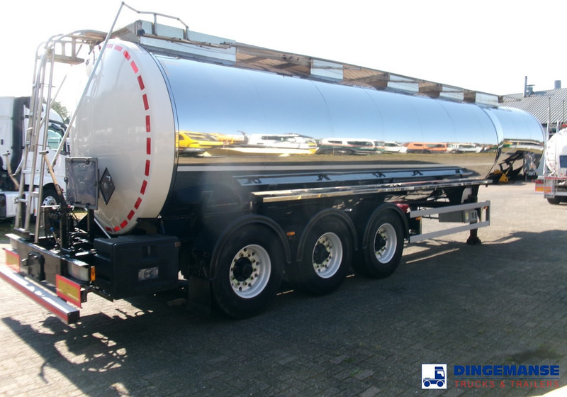 Clayton Chemical tank inox 33 m3 / 1 comp + pump - Semi-reboque cisterna: foto 4 Clayton Chemical tank inox 33 m3 / 1 comp + pump - Semi-reboque cisterna: foto 4