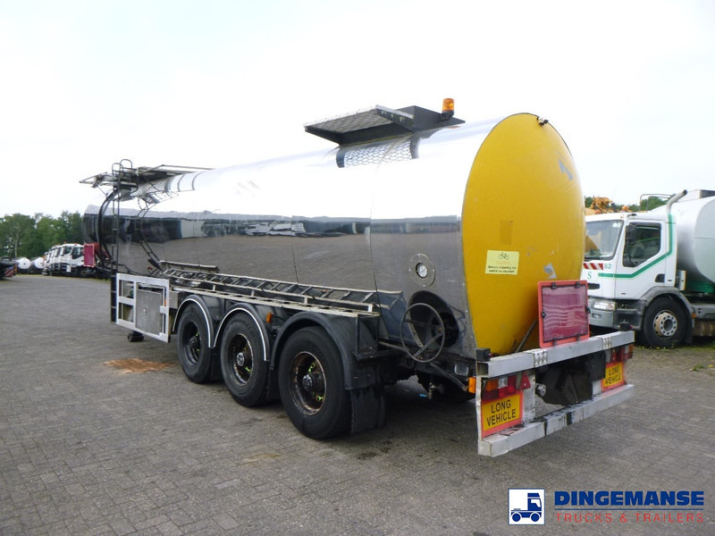 Crane Fruehauf Bitumen tank inox 28 m3 / 1 comp - Semi-reboque cisterna: foto 3 Crane Fruehauf Bitumen tank inox 28 m3 / 1 comp - Semi-reboque cisterna: foto 3
