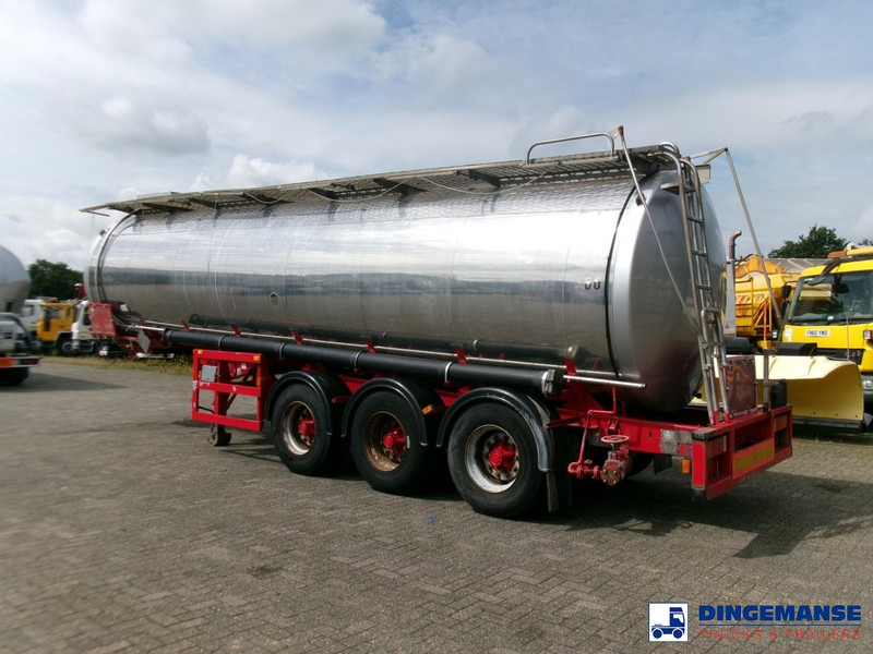 Crane Fruehauf Chemical ACID Rubber tank inox 30 m3 / 1 comp - Semi-reboque cisterna: foto 4 Crane Fruehauf Chemical ACID Rubber tank inox 30 m3 / 1 comp - Semi-reboque cisterna: foto 4