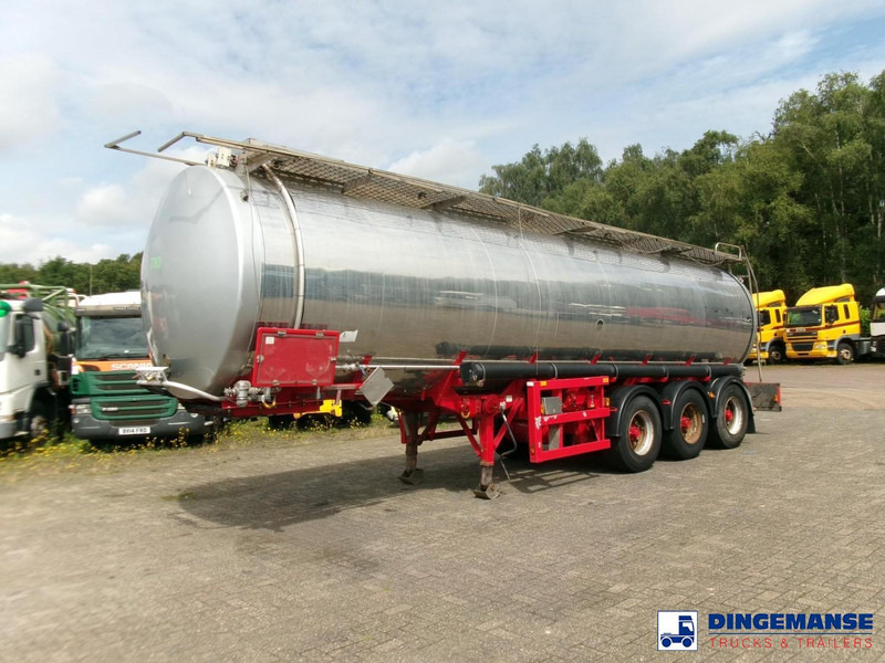 Crane Fruehauf Chemical ACID tank inox 30 m3 / 1 comp - Semi-reboque cisterna: foto 1 Crane Fruehauf Chemical ACID tank inox 30 m3 / 1 comp - Semi-reboque cisterna: foto 1