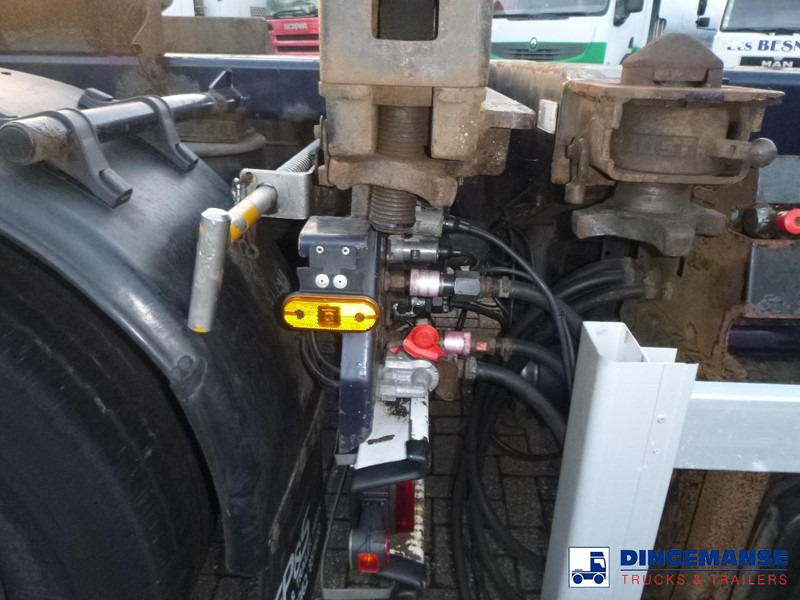 Semi-reboque transportador de contêineres/ Caixa móvel D-Tec 4-axle container combi trailer (2 + 2 axles): foto 12