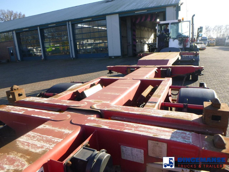 Semi-reboque transportador de contêineres/ Caixa móvel D-Tec 4-axle container combi trailer (3 + 1 axles) 20-30-40-45 ft: foto 7 Semi-reboque transportador de contêineres/ Caixa móvel D-Tec 4-axle container combi trailer (3 + 1 axles) 20-30-40-45 ft: foto 7