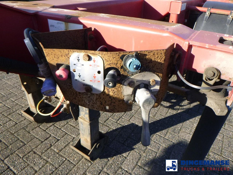 Semi-reboque transportador de contêineres/ Caixa móvel D-Tec 4-axle container combi trailer (3 + 1 axles) 20-30-40-45 ft: foto 12 Semi-reboque transportador de contêineres/ Caixa móvel D-Tec 4-axle container combi trailer (3 + 1 axles) 20-30-40-45 ft: foto 12