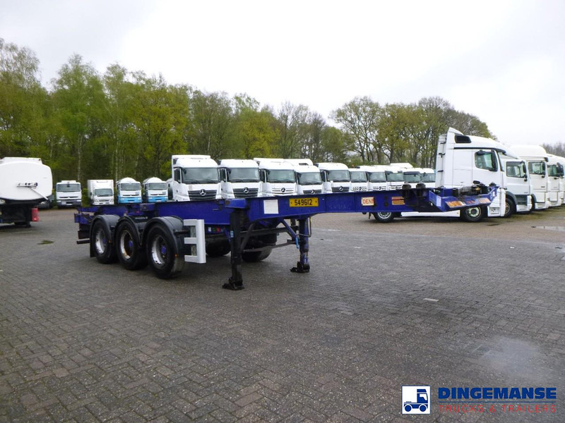Dennison 3-axle container trailer 20-30-40-45 ft - Semi-reboque transportador de contêineres/ Caixa móvel: foto 2 Dennison 3-axle container trailer 20-30-40-45 ft - Semi-reboque transportador de contêineres/ Caixa móvel: foto 2