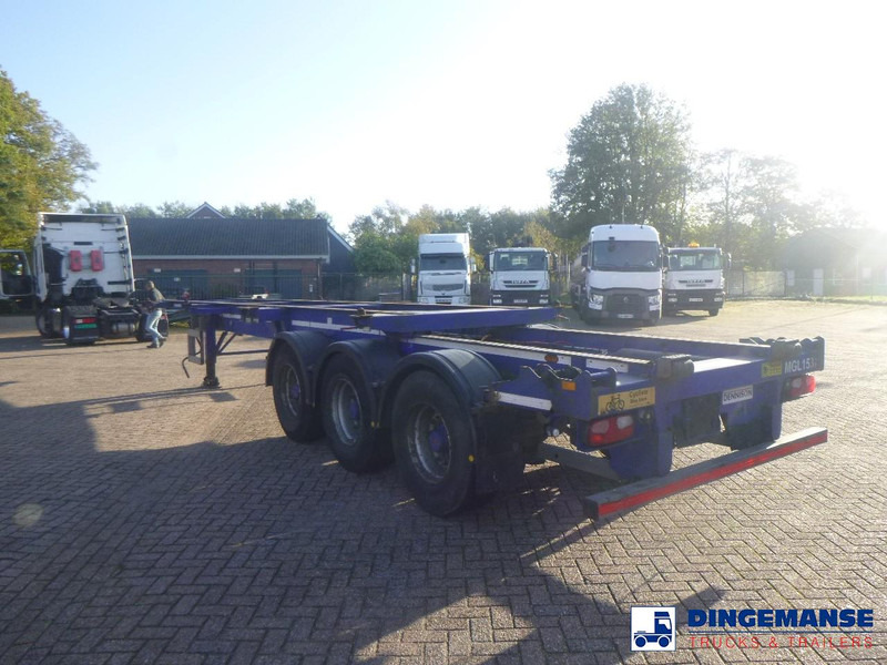 Dennison 3-axle container trailer 20-30-40-45 ft - Semi-reboque transportador de contêineres/ Caixa móvel: foto 3 Dennison 3-axle container trailer 20-30-40-45 ft - Semi-reboque transportador de contêineres/ Caixa móvel: foto 3