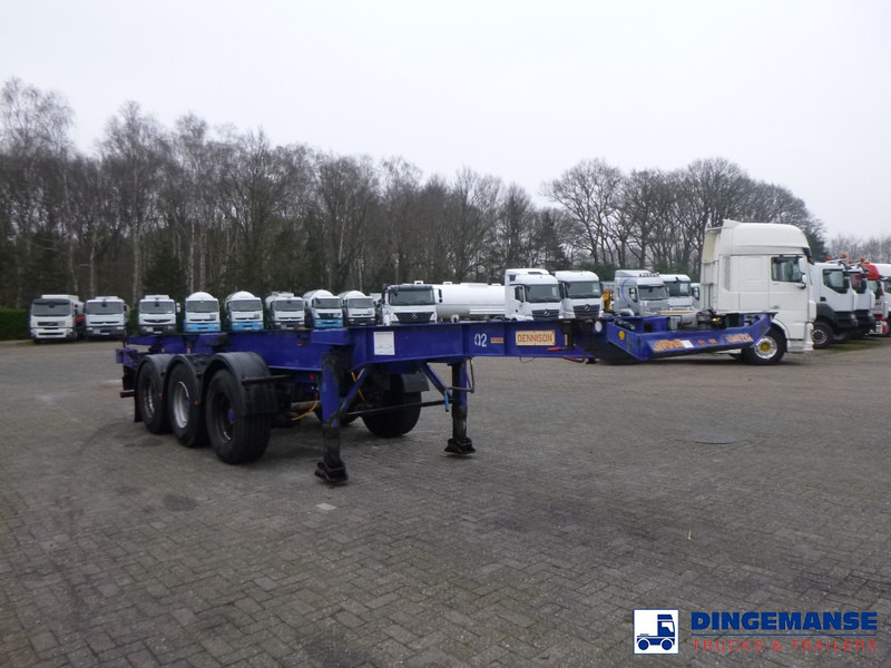 Dennison Container trailer 20-30-40-45 ft - Semi-reboque transportador de contêineres/ Caixa móvel: foto 2 Dennison Container trailer 20-30-40-45 ft - Semi-reboque transportador de contêineres/ Caixa móvel: foto 2