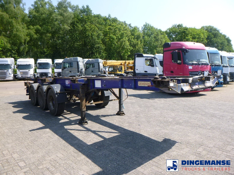 Dennison Container trailer 20-30-40-45 ft - Semi-reboque transportador de contêineres/ Caixa móvel: foto 2 Dennison Container trailer 20-30-40-45 ft - Semi-reboque transportador de contêineres/ Caixa móvel: foto 2