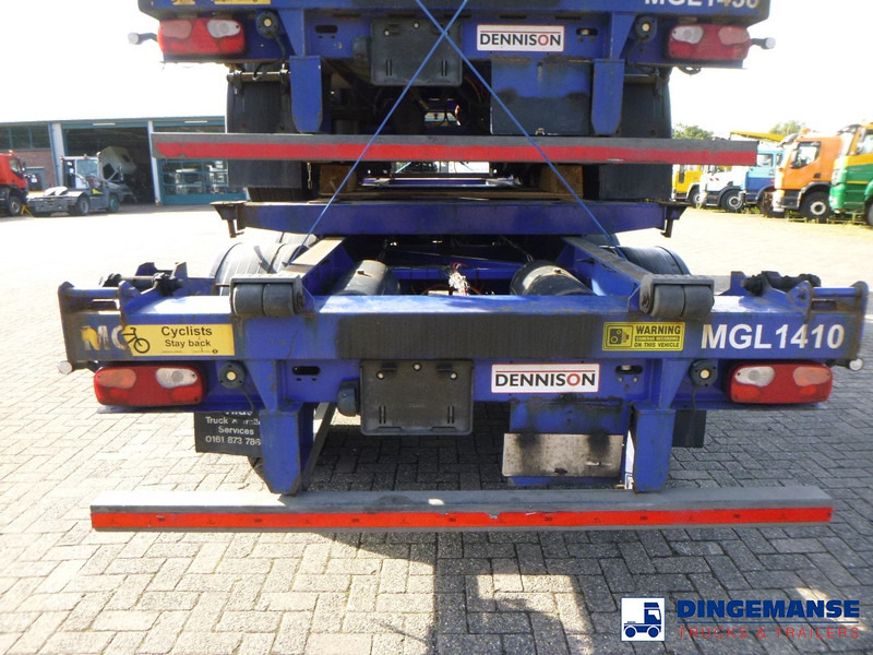Camião transportador de contêineres/ Caixa móvel Dennison Stack - 3 x container trailer 20-30-40-45 ft: foto 13
