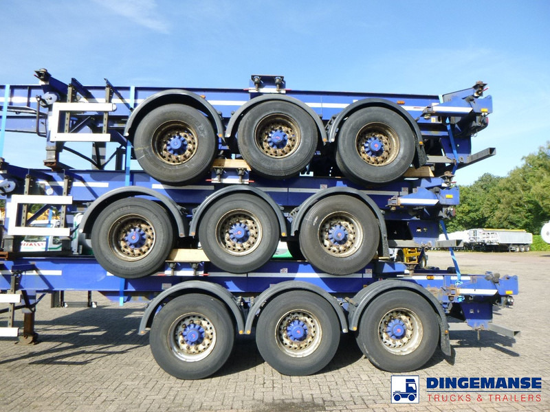 Camião transportador de contêineres/ Caixa móvel Dennison Stack - 3 x container trailer 20-30-40-45 ft: foto 11