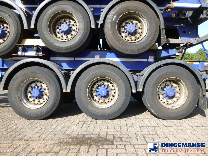 Camião transportador de contêineres/ Caixa móvel Dennison Stack - 3 x container trailer 20-30-40-45 ft: foto 12