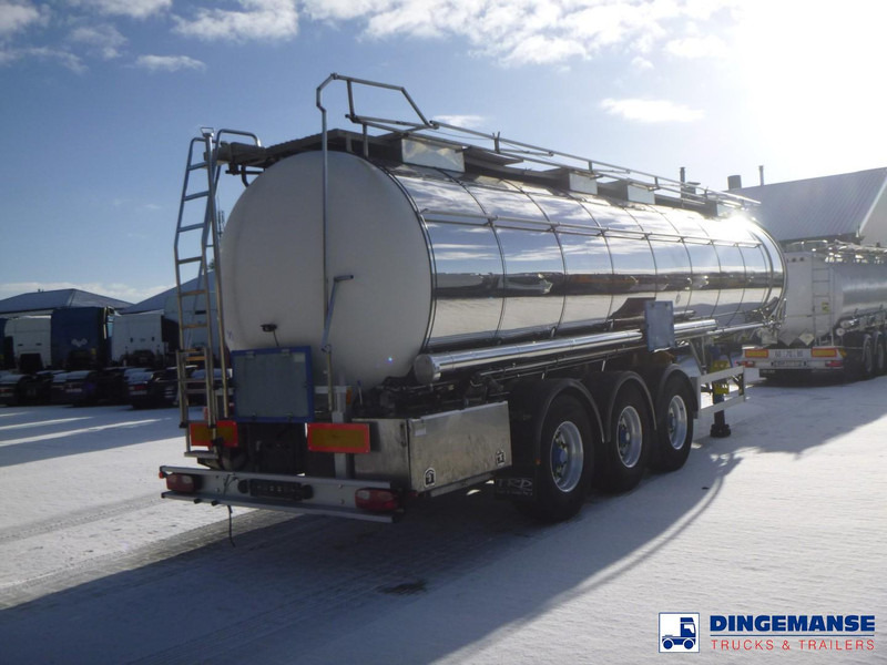 Feldbinder Chemical tank inox L4BH 30 m3 / 1 comp + pump - Semi-reboque cisterna: foto 4 Feldbinder Chemical tank inox L4BH 30 m3 / 1 comp + pump - Semi-reboque cisterna: foto 4