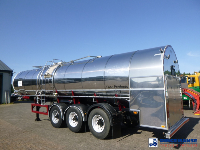 Feldbinder Food tank inox 30 m3 / 1 comp - Semi-reboque cisterna: foto 3 Feldbinder Food tank inox 30 m3 / 1 comp - Semi-reboque cisterna: foto 3