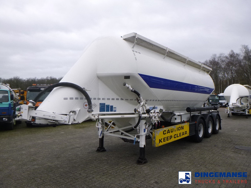 Feldbinder Powder tank alu 36 m3 / 1 comp - Semi-reboque cisterna: foto 1 Feldbinder Powder tank alu 36 m3 / 1 comp - Semi-reboque cisterna: foto 1