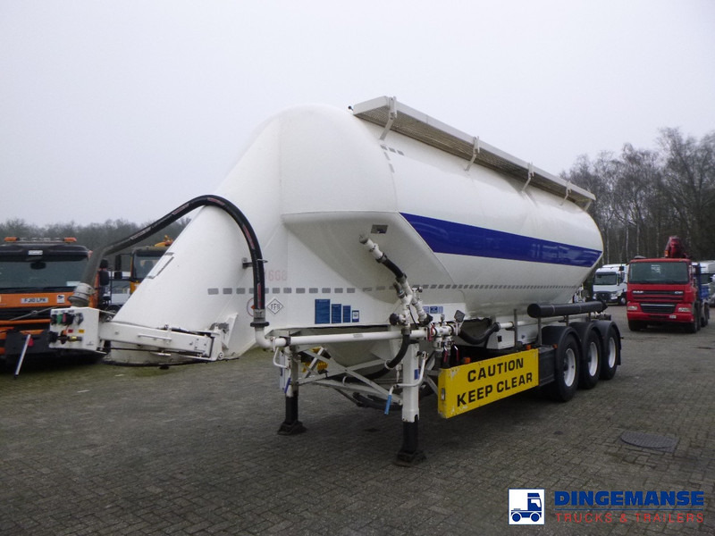 Feldbinder Powder tank alu 36 m3 / 1 comp - Semi-reboque cisterna: foto 1 Feldbinder Powder tank alu 36 m3 / 1 comp - Semi-reboque cisterna: foto 1
