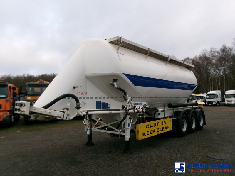 Feldbinder Powder tank alu 36 m3 / 1 comp - Semi-reboque cisterna: foto 1 Feldbinder Powder tank alu 36 m3 / 1 comp - Semi-reboque cisterna: foto 1