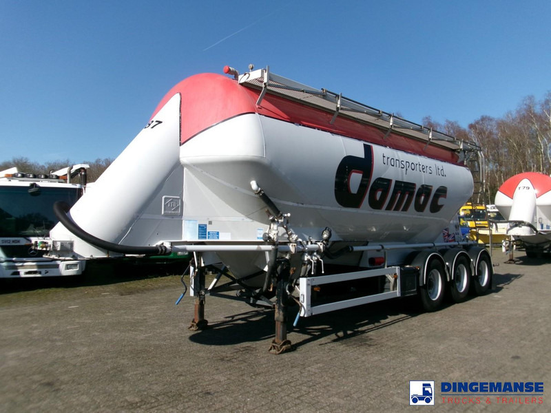 Feldbinder Powder tank alu 36 m3 / 1 comp - Semi-reboque cisterna: foto 1 Feldbinder Powder tank alu 36 m3 / 1 comp - Semi-reboque cisterna: foto 1