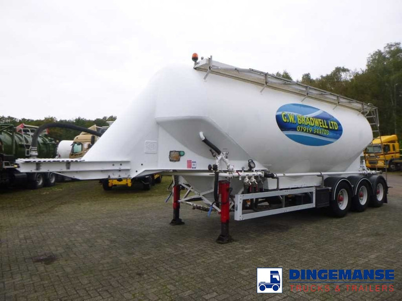Feldbinder Powder tank alu 40 m3 / 1 comp - Semi-reboque cisterna: foto 1 Feldbinder Powder tank alu 40 m3 / 1 comp - Semi-reboque cisterna: foto 1