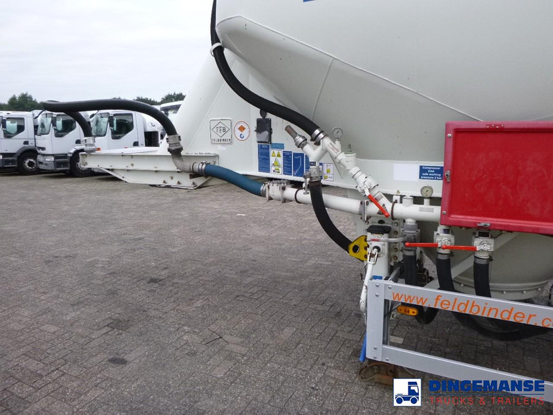Semi-reboque cisterna Feldbinder Powder tank alu 43 m3 / 1 comp: foto 9