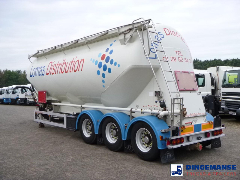 Feldbinder Powder tank alu 43 m3 / 1 comp - Semi-reboque cisterna: foto 3 Feldbinder Powder tank alu 43 m3 / 1 comp - Semi-reboque cisterna: foto 3