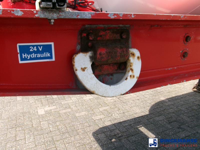 Semi-reboque cisterna Feldbinder Powder tank alu (tipping) 63 m3: foto 18