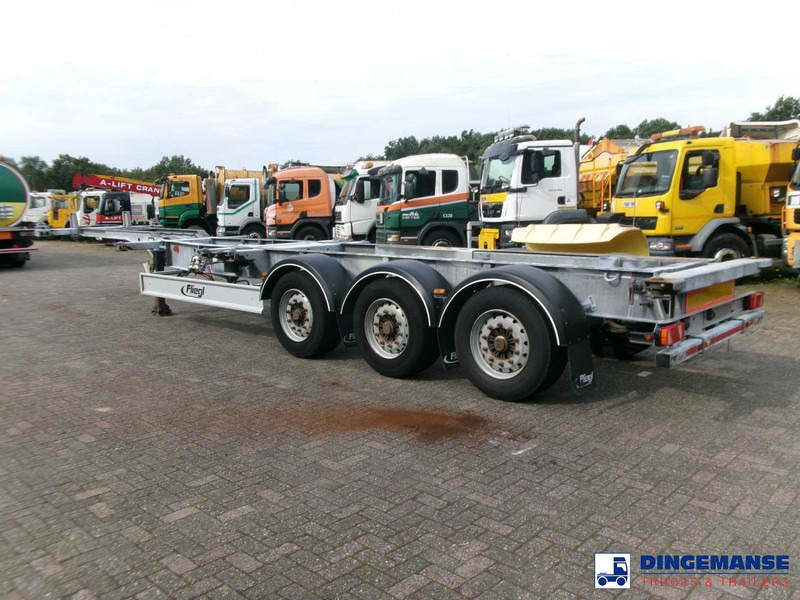 Fliegl 3-axle container trailer 45 ft - Semi-reboque transportador de contêineres/ Caixa móvel: foto 3 Fliegl 3-axle container trailer 45 ft - Semi-reboque transportador de contêineres/ Caixa móvel: foto 3