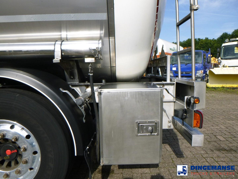 Semi-reboque cisterna Fluid Chemical tank inox 37.5 m3 / 1 comp ADR 28-10-2025: foto 14