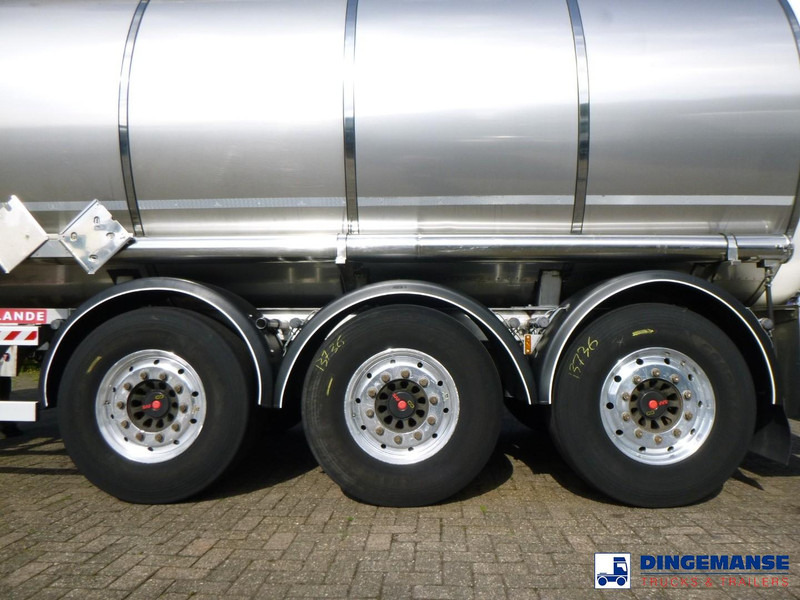 Semi-reboque cisterna Fluid Chemical tank inox 37.5 m3 / 1 comp ADR 28-10-2025: foto 16