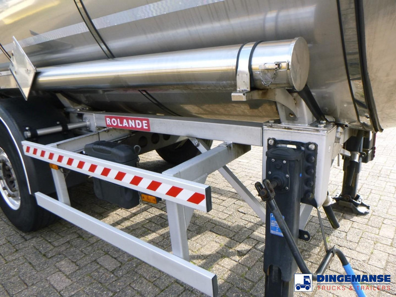 Semi-reboque cisterna Fluid Chemical tank inox 37.5 m3 / 1 comp ADR 28-10-2025: foto 8