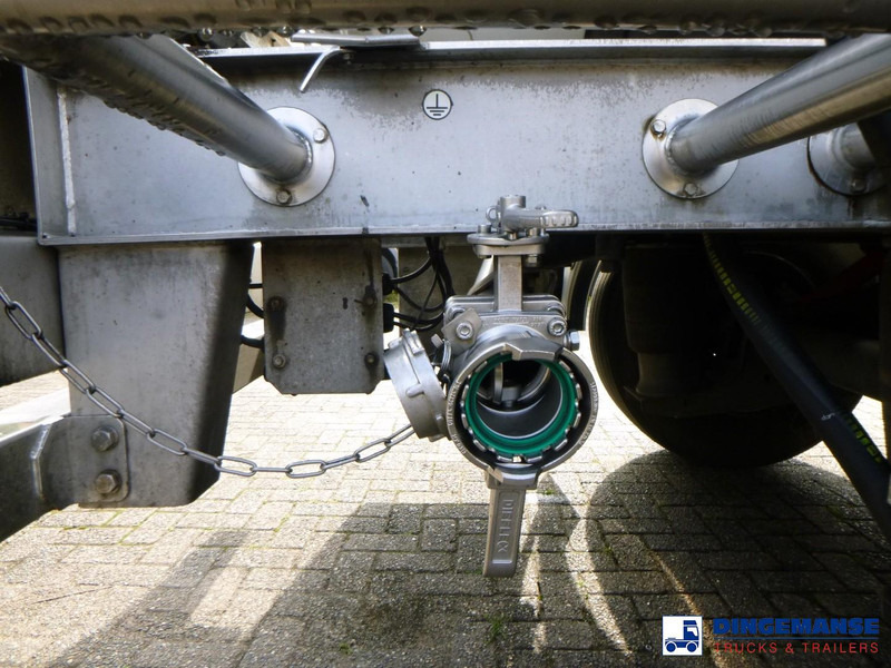 Semi-reboque cisterna Fluid Chemical tank inox 37.5 m3 / 1 comp ADR 28-10-2025: foto 11