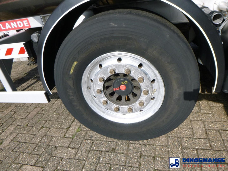 Semi-reboque cisterna Fluid Chemical tank inox 37.5 m3 / 1 comp ADR 28-10-2025: foto 17