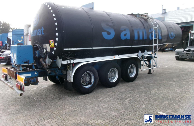 Fruehauf Bitumen tank inox 31 m3 / 1 comp + mixer & engine - Semi-reboque cisterna: foto 4 Fruehauf Bitumen tank inox 31 m3 / 1 comp + mixer & engine - Semi-reboque cisterna: foto 4