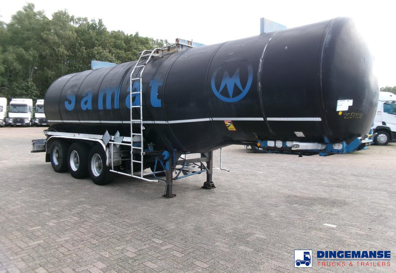 Fruehauf Bitumen tank inox 31 m3 / 1 comp + mixer & engine - Semi-reboque cisterna: foto 2 Fruehauf Bitumen tank inox 31 m3 / 1 comp + mixer & engine - Semi-reboque cisterna: foto 2