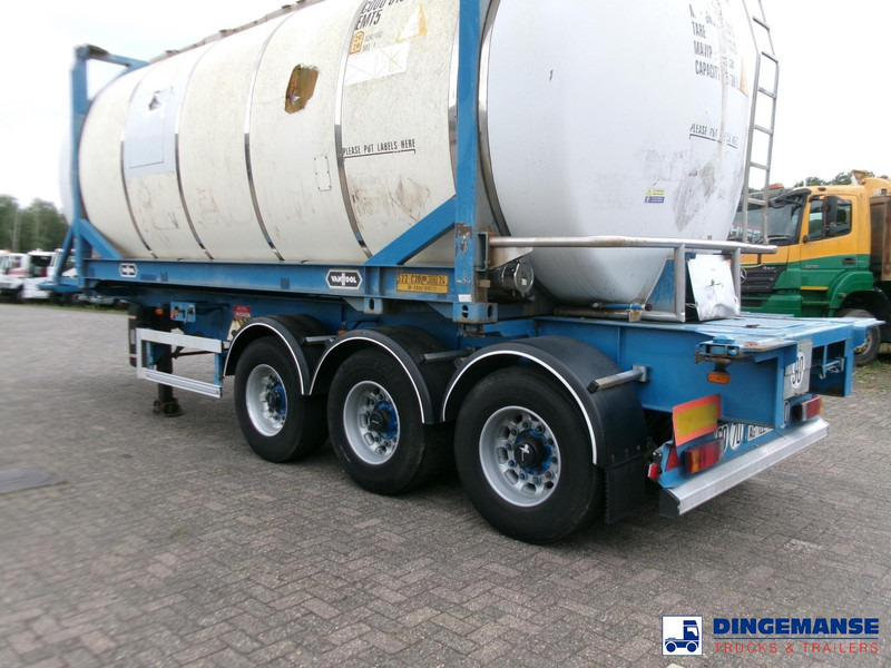 Fruehauf Container trailer 20-30 ft + ADR - Semi-reboque transportador de contêineres/ Caixa móvel: foto 3 Fruehauf Container trailer 20-30 ft + ADR - Semi-reboque transportador de contêineres/ Caixa móvel: foto 3