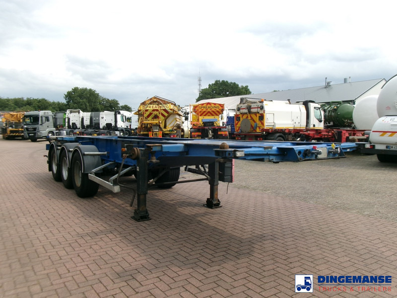 GENERAL TRAILERS 3-axle container trailer 20-25-30 ft - Semi-reboque transportador de contêineres/ Caixa móvel: foto 2 GENERAL TRAILERS 3-axle container trailer 20-25-30 ft - Semi-reboque transportador de contêineres/ Caixa móvel: foto 2