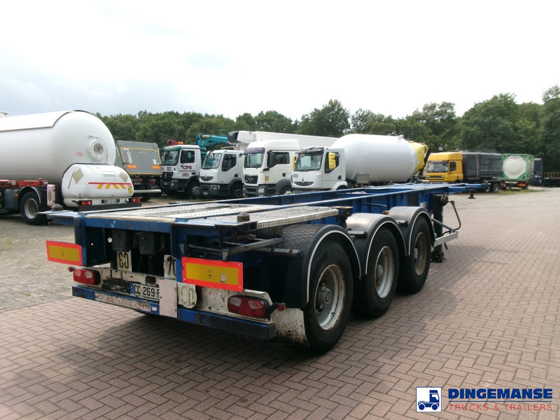 GENERAL TRAILERS 3-axle container trailer 20-25-30 ft - Camião transportador de contêineres/ Caixa móvel: foto 4 GENERAL TRAILERS 3-axle container trailer 20-25-30 ft - Camião transportador de contêineres/ Caixa móvel: foto 4