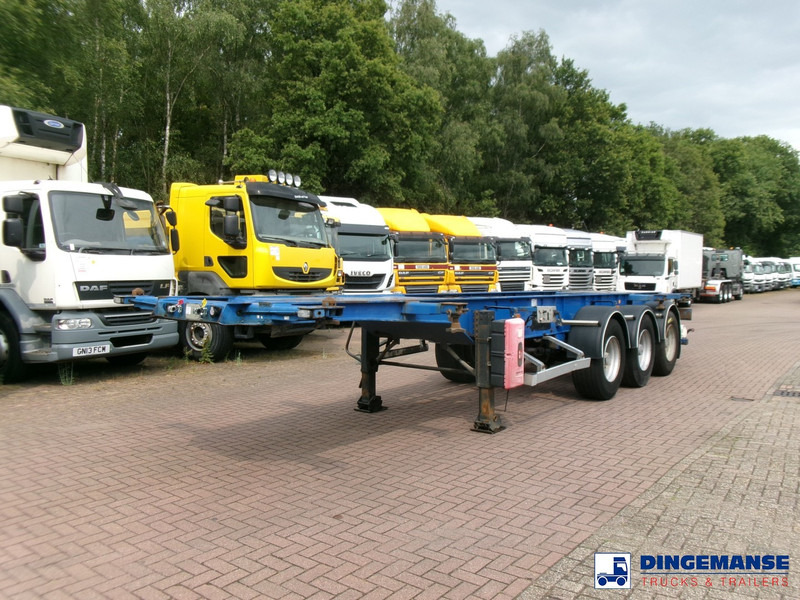 GENERAL TRAILERS 3-axle container trailer 20-25-30 ft - Camião transportador de contêineres/ Caixa móvel: foto 1 GENERAL TRAILERS 3-axle container trailer 20-25-30 ft - Camião transportador de contêineres/ Caixa móvel: foto 1